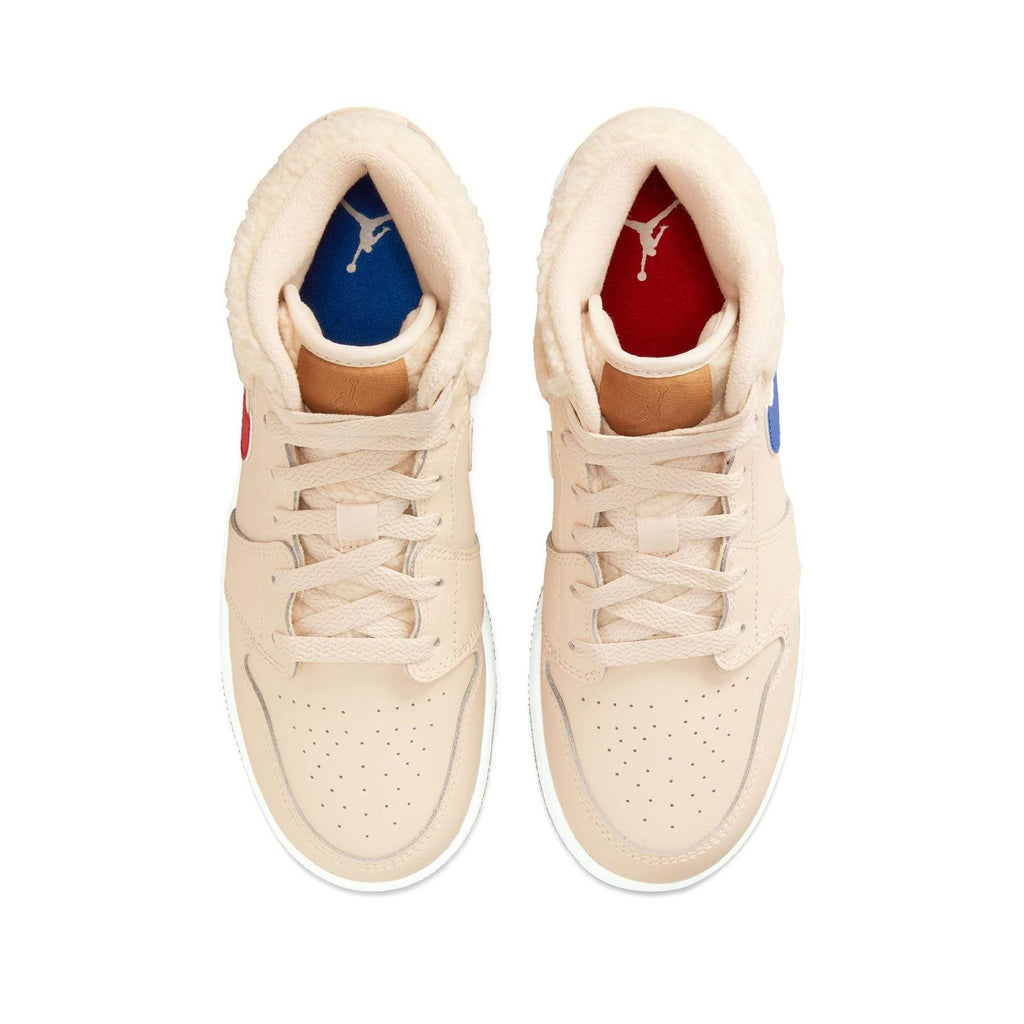 Air Jordan 1 Mid 'Fleece Pearl White Driftwood'